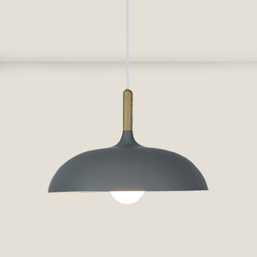 Eichenholz Deckenleuchte in Nordischem Design – LED Holz Plafondlampe | Karnz