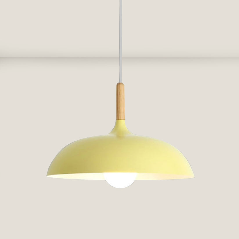 Eichenholz Deckenleuchte in Nordischem Design – LED Holz Plafondlampe | Karnz