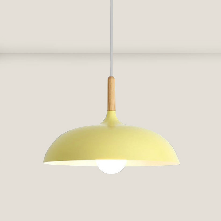 Eichenholz Deckenleuchte in Nordischem Design – LED Holz Plafondlampe | Karnz