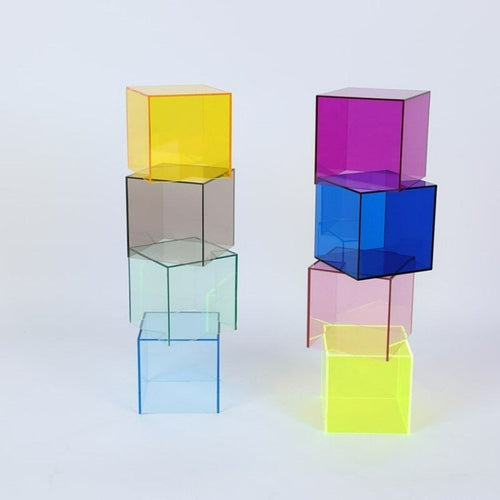 Bunte Acryl Aufbewahrungsbox - Transparente Display Box