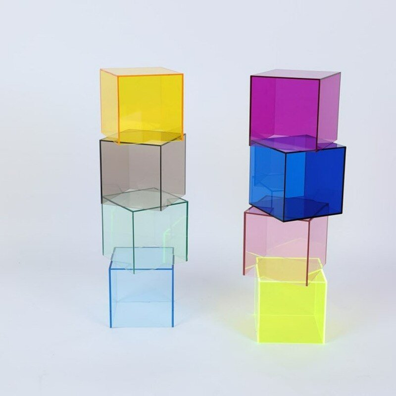 Bunte Acryl Display Aufbewahrungsbox