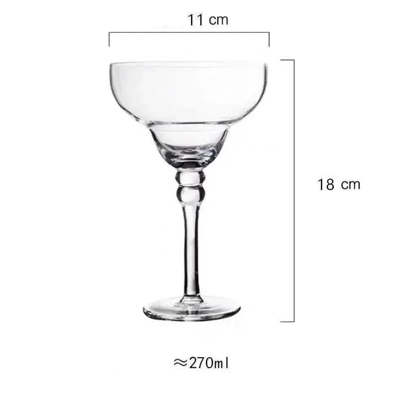 Buntes Margarita-Cocktailglas