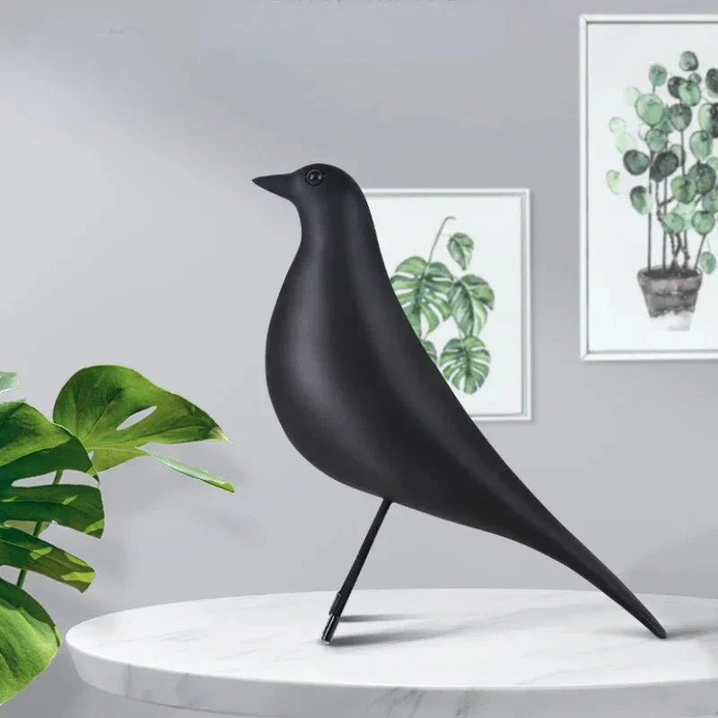 Buntes Neuheits-Bird House Ornament Harz Skulptur Dekor | Karnz