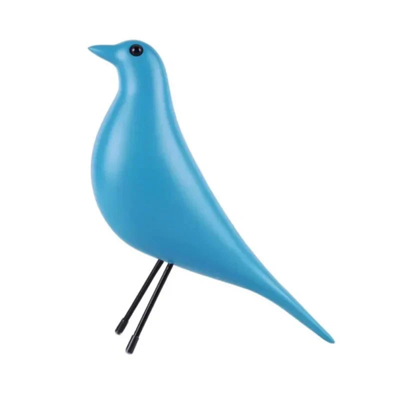 Buntes Neuheits-Bird House Ornament Harz Skulptur Dekor | Karnz