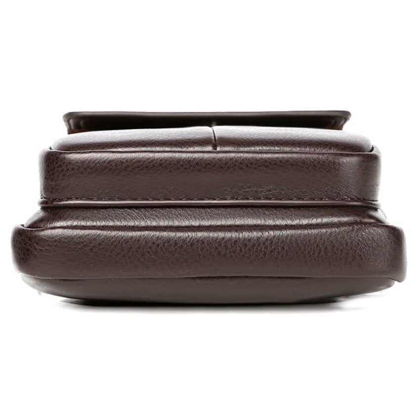 Kompakte PU-Leder-Crossbody-Tasche für Herren mit verstellbarem Tragegurt | Karnz