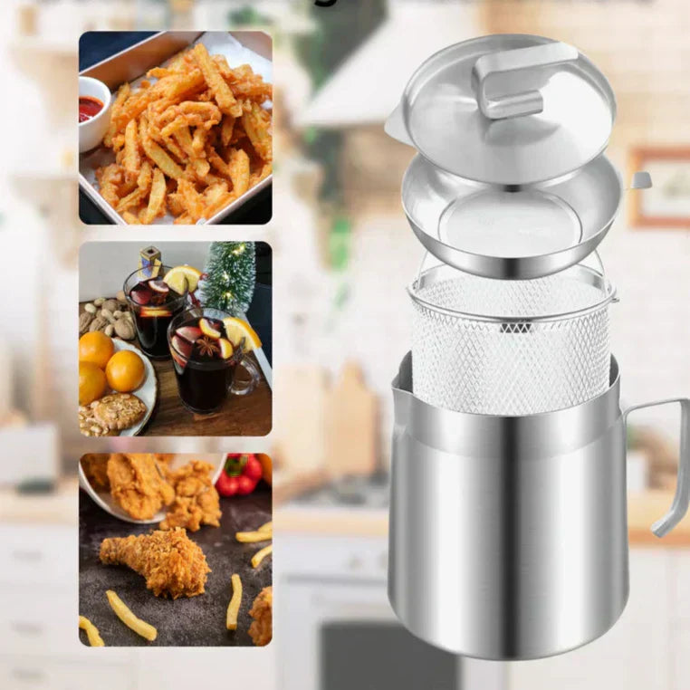 Kompakte runde Fritteuse - SnackMaster Pro