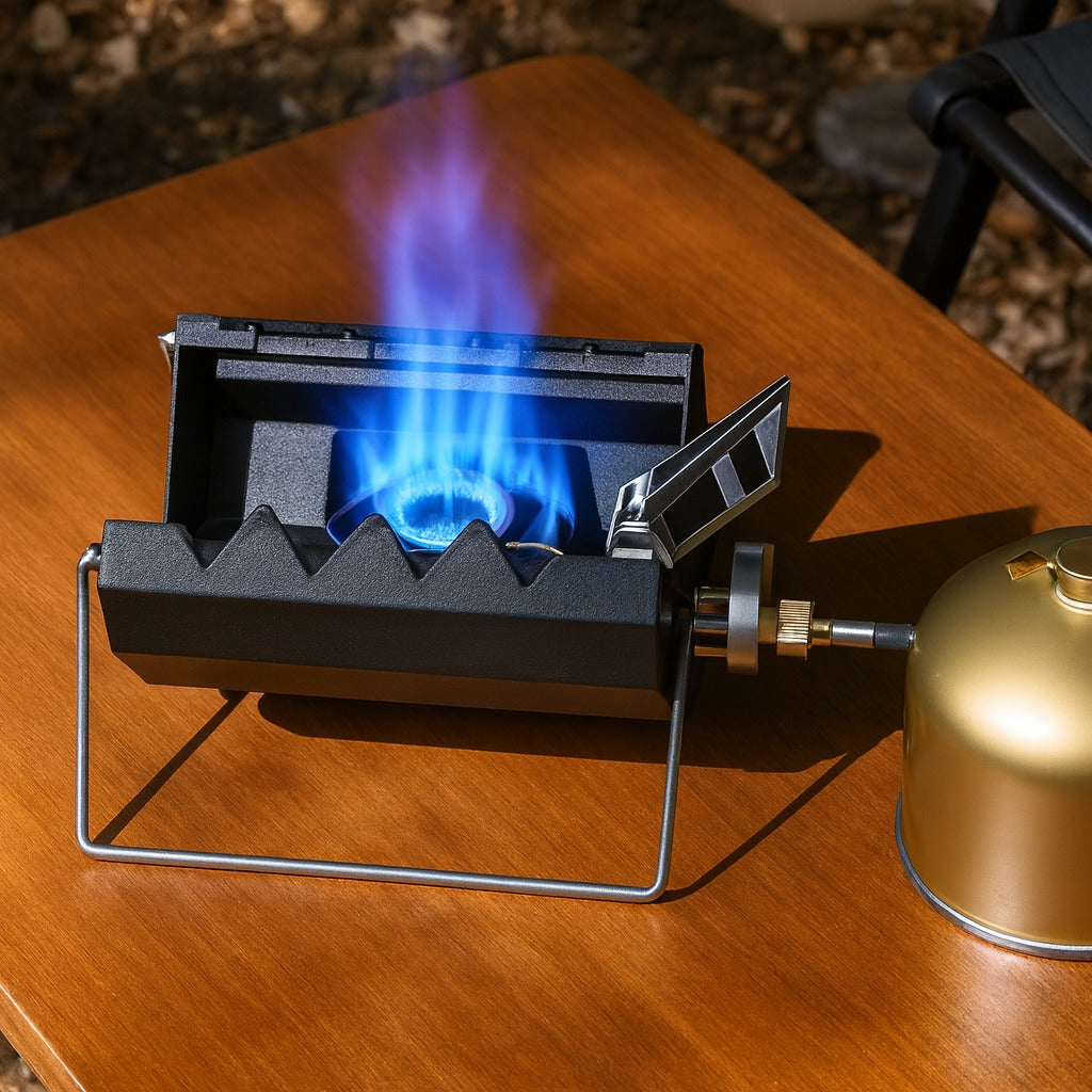 Quick-Fold Camping Gas Stove | Karnz