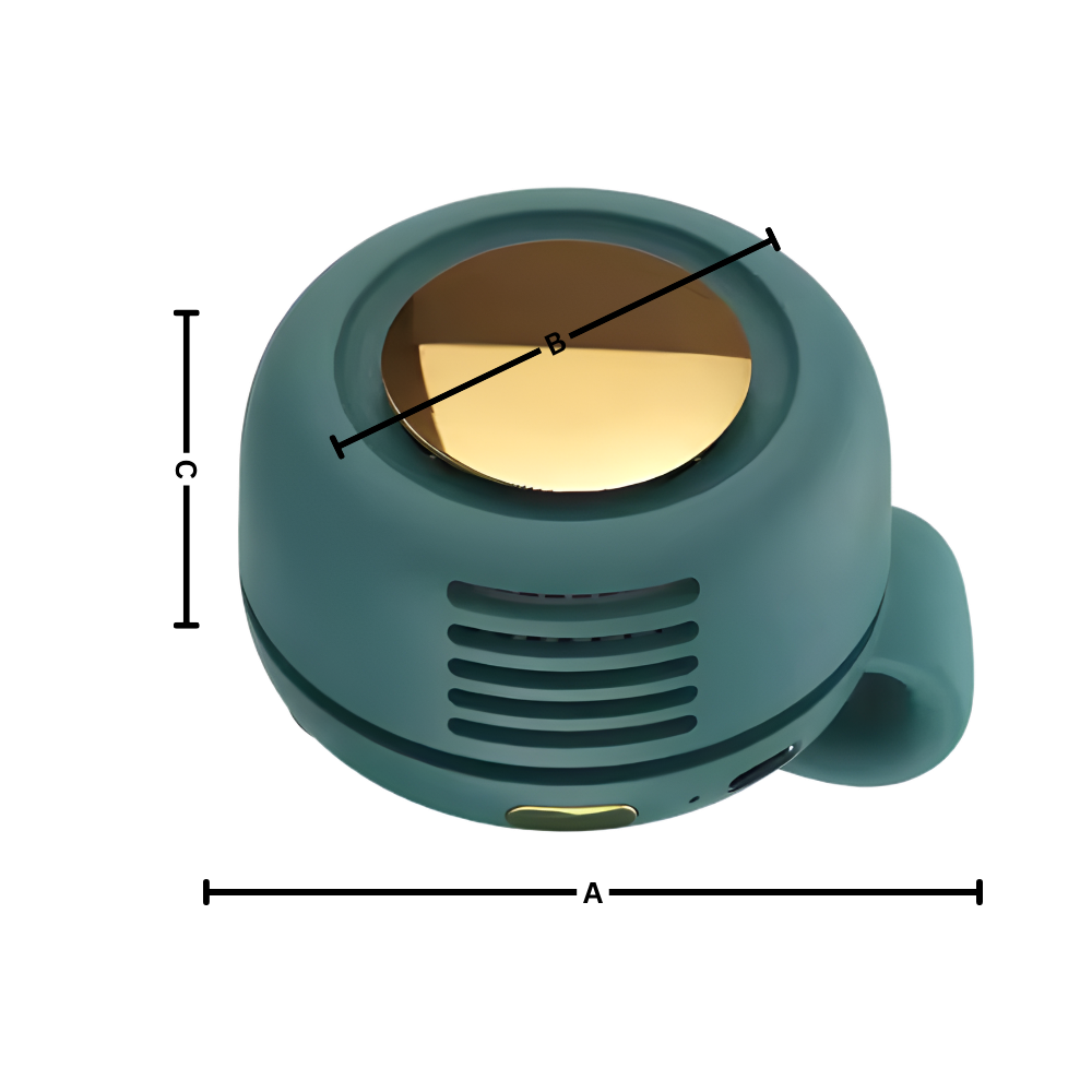 Bequem Diskret 360 Clip-On Ventilator | Karnz