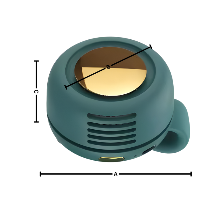 Bequem Diskret 360 Clip-On Ventilator | Karnz