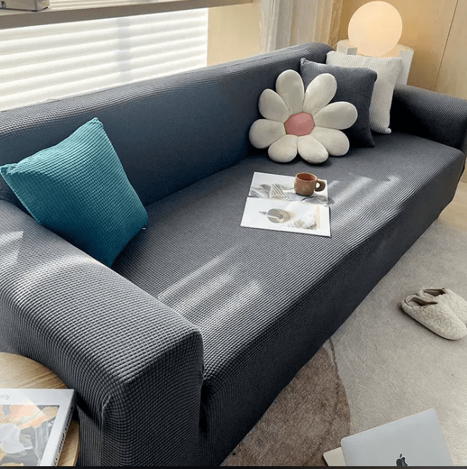 SNUGJACQ – Weicher Jacquard-Sofabezug mit rutschfester Passform