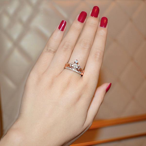 Rose-Gold-Rundschnitt-Ring | Karnz