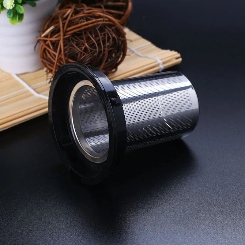 Kreative Glas Teekanne mit abnehmbarem Edelstahl-Infuserfilter Teekessel | Karnz