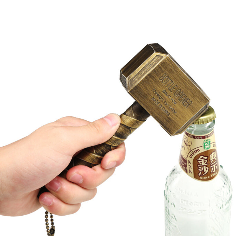 Kreative Retro Bierflaschenöffner Hammerförmiger Bierkorkenzieher | Karnz