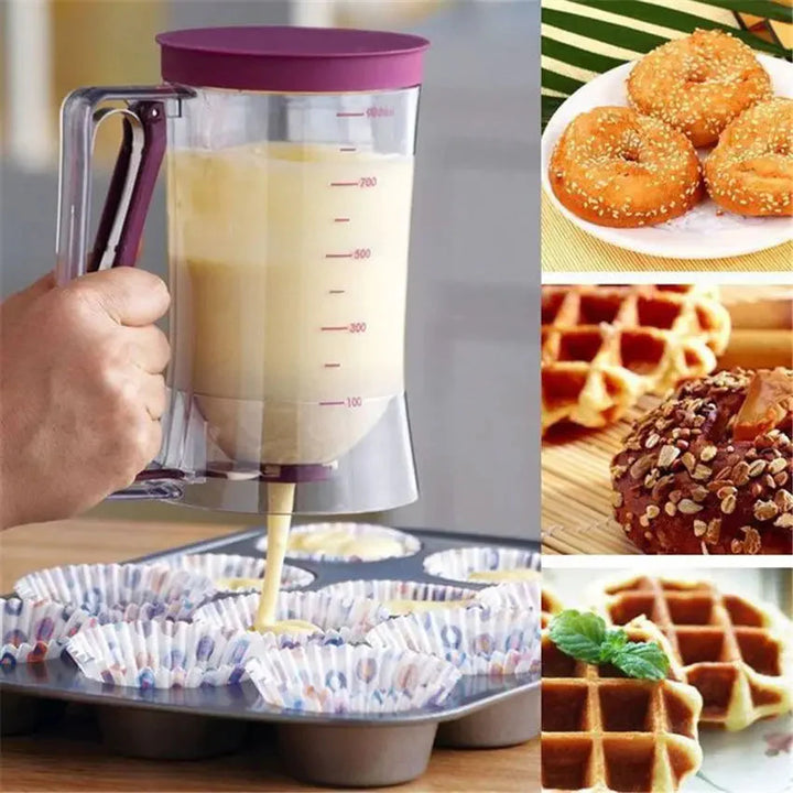 Cupcake Pancake Cookies Cream Dispenser Kuchenmix Krug Backessentialien | Karnz