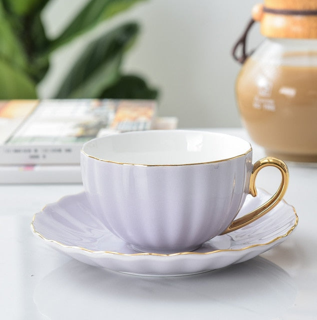 Niedliche kreative Porzellan Tasse und Untertasse Keramiken | Karnz