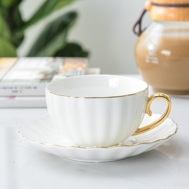 Niedliche kreative Porzellan Tasse und Untertasse Keramiken | Karnz