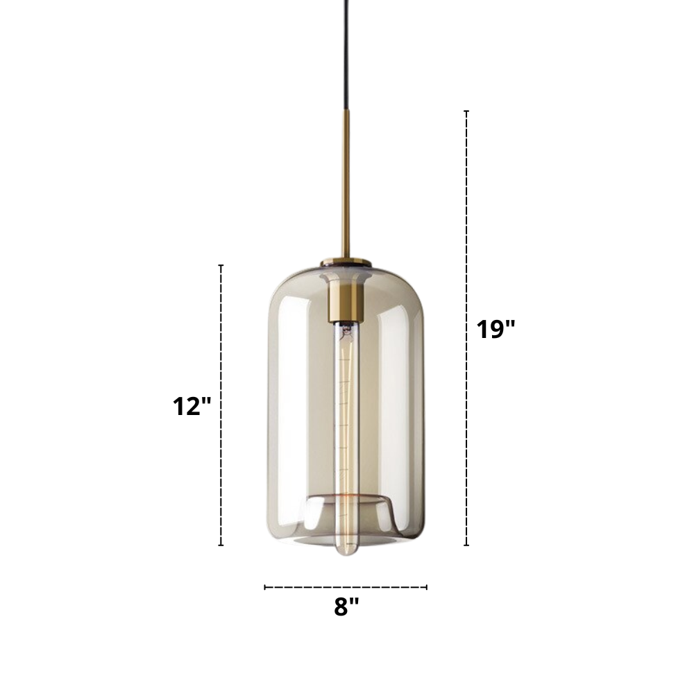 Moderne Glas Hängelampen | Karnz
