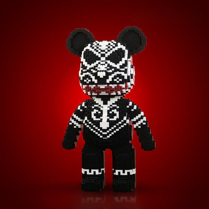 Karnz | DIY Pixel Art Block Bärenfiguren – Kreatives Bauen & Sammlerausstellung