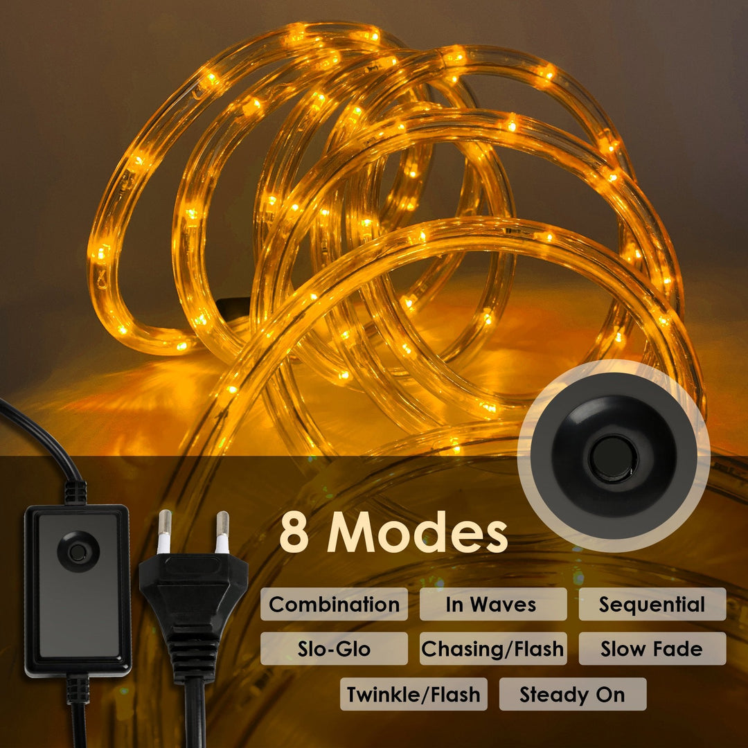 LED Lichterschlauch IP44 mit Timer 10m-50m | Karnz