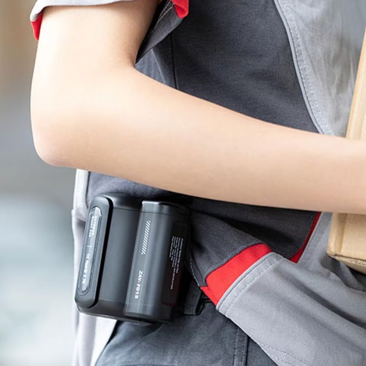 Tragbarer Gürtelventilator mit Clip – Leise, kabellos für unterwegs | Karnz