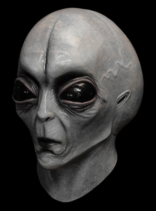 Realistische Alien-Maske – Latex- und Silikon-Halloween-Maske für Cosplay und Partys | Karnz