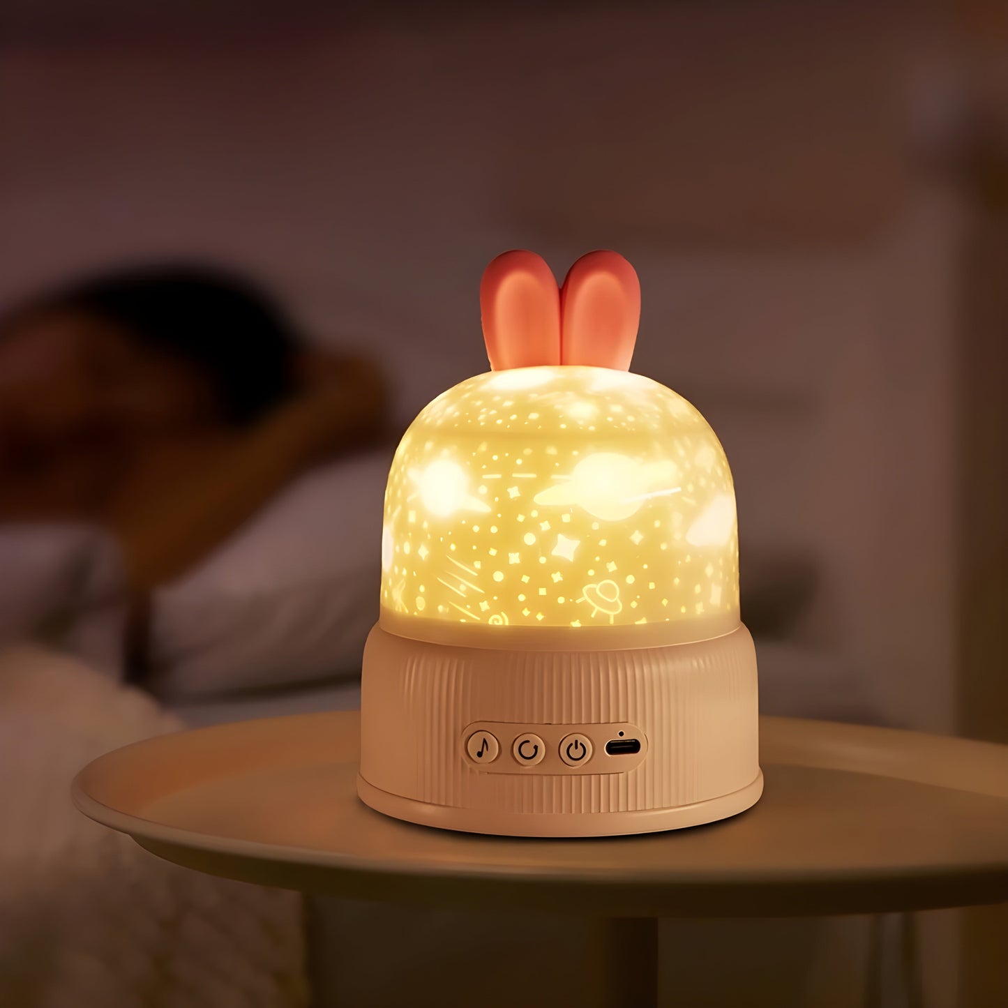 BunnyGlow Nachtlicht - Magisches Licht für Kinder | Karnz
