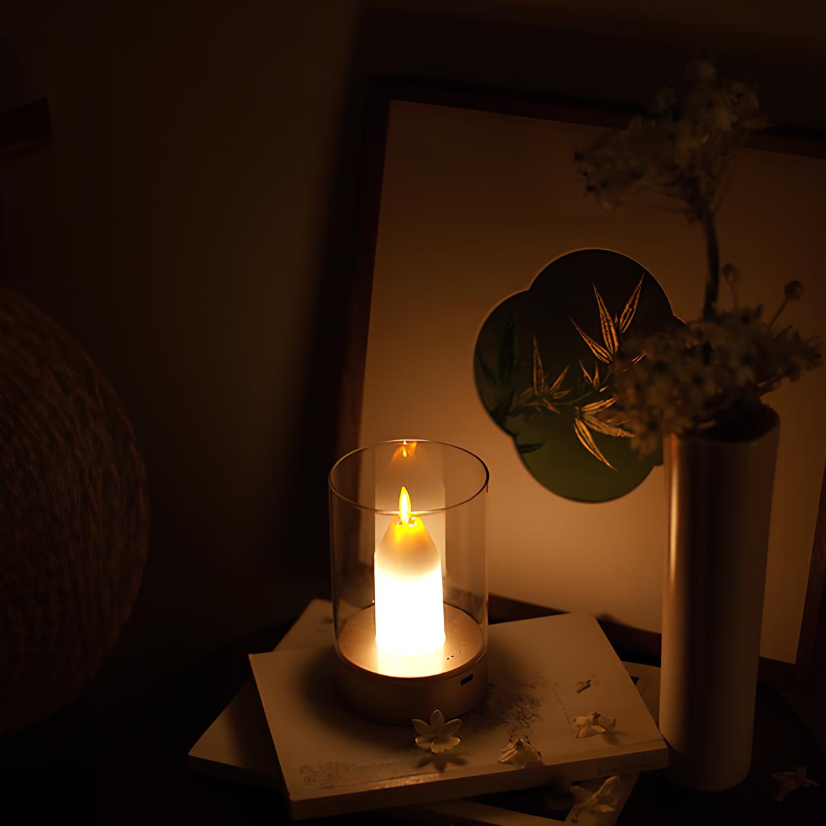 Drahtlose LED Kerzenlampe - LumiCandle | Karnz