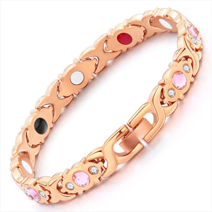 Karnz | Roségold Magnetarmband