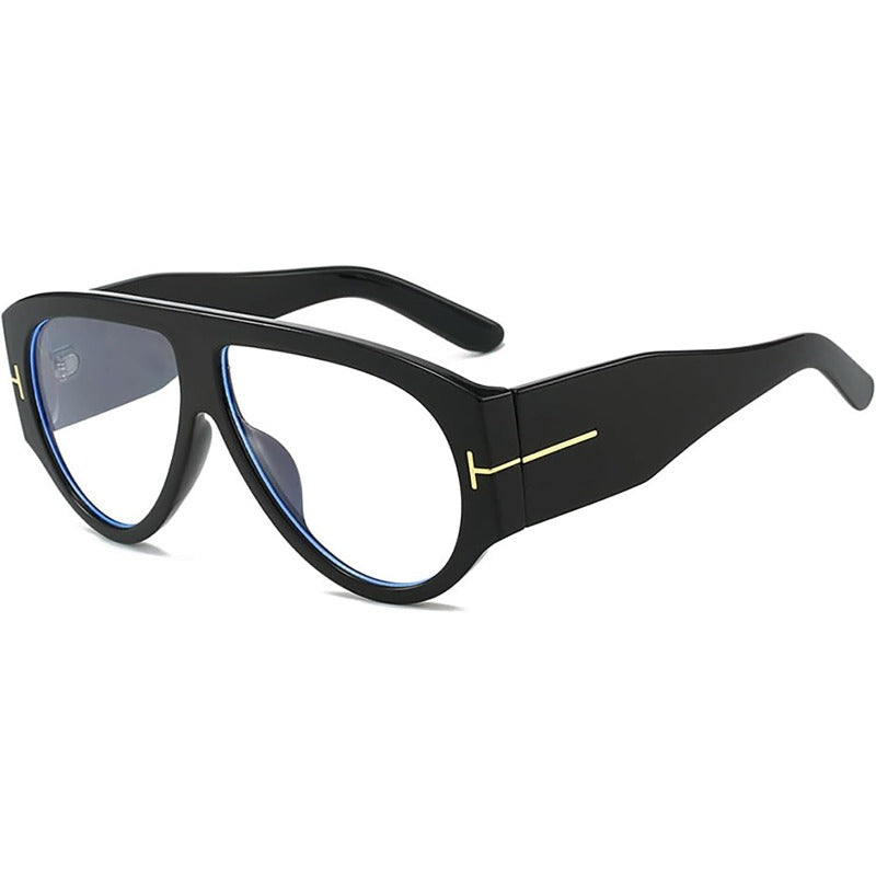 Oversized UV400 Flieger-Sonnenbrille Karnz