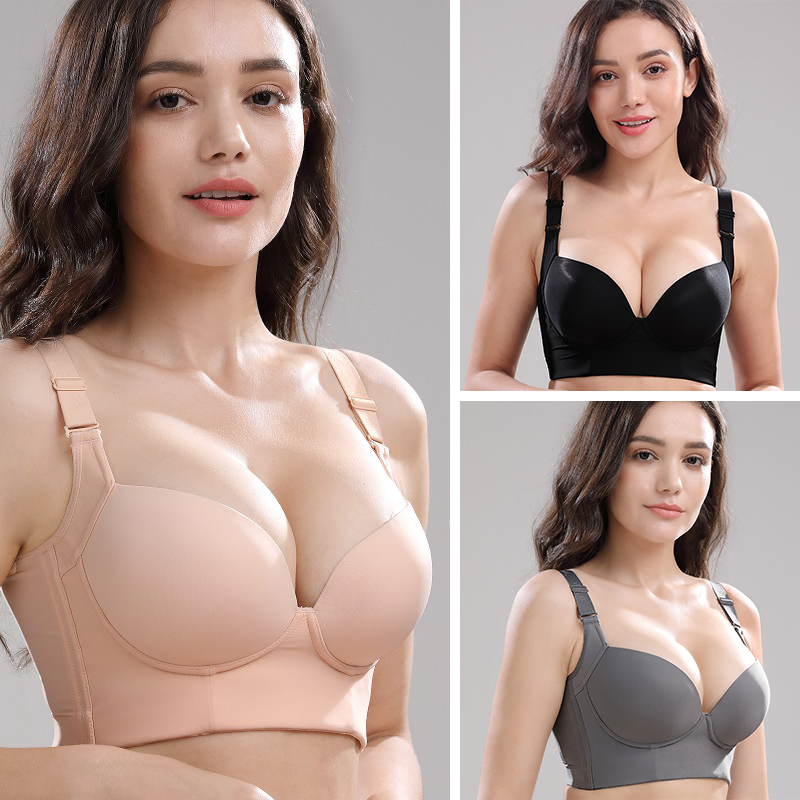 Tiefer Körbchen-Bh Mit Shapewear
