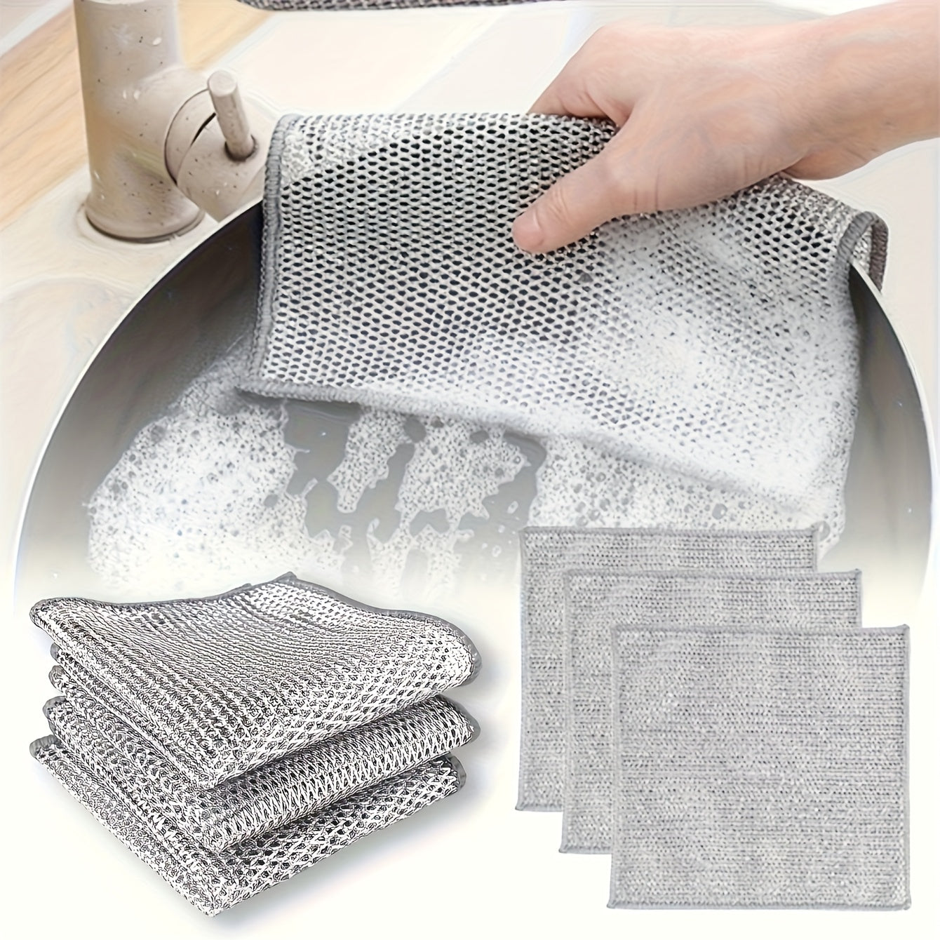 Mehrweg Reinigungstücher 50er Set | Karnz