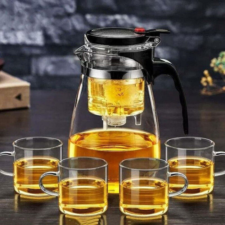 Karnz | TeaTime hitzebeständige Glas Teekanne