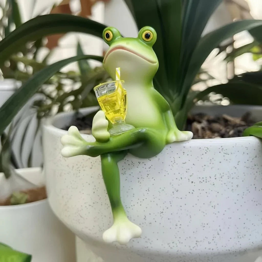 Tipsy Frog Topfpflanzer | Karnz