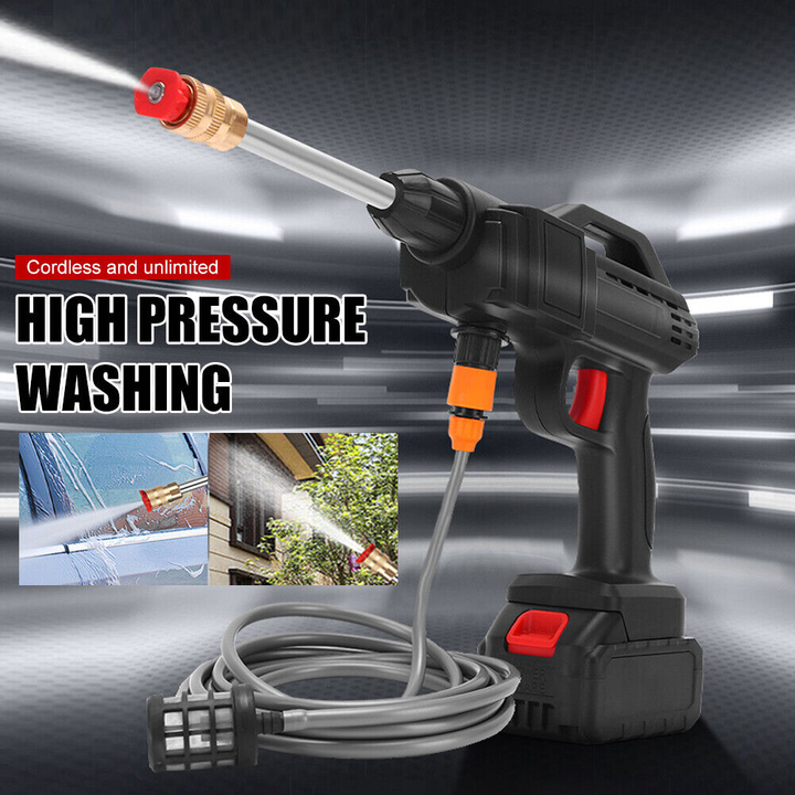600W Kabelloser Tragbarer Hochdrucksprühwasserpistole | Karnz