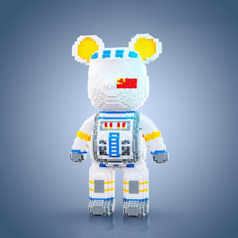 Karnz | DIY Pixel Art Block Bärenfiguren – Kreatives Bauen & Sammlerausstellung