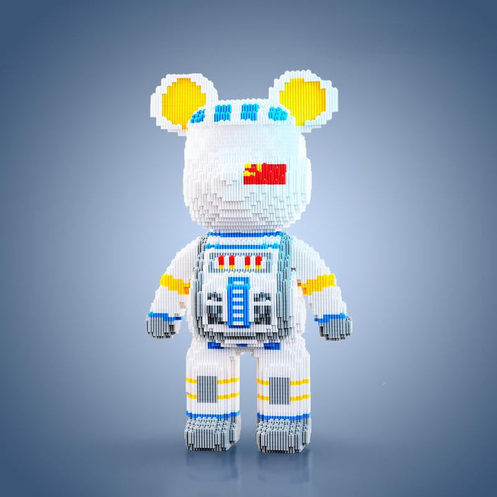 Karnz | DIY Pixel Art Block Bärenfiguren – Kreatives Bauen & Sammlerausstellung