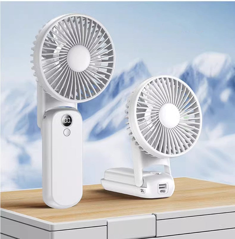 2025 Neuer Tragbarer Zusammenklappbarer Wiederaufladbarer Mini Ventilator | Karnz