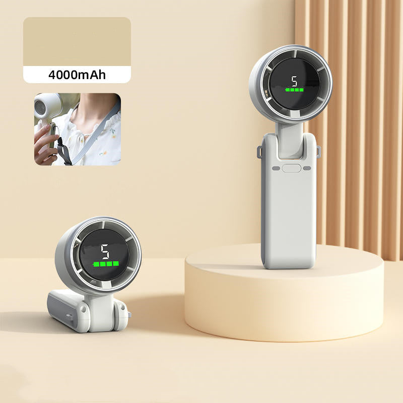 4000mAh Turboaufladbarer Handheld Mini Ventilator | Karnz