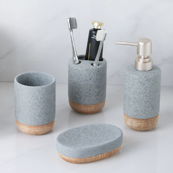 Hora – Elegantes Badezimmer-Accessoires-Set