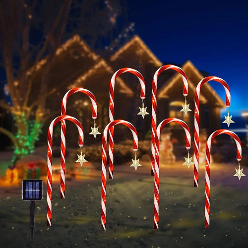 Zucker Kristall Lichterkette | Außen Weihnachtsbeleuchtung