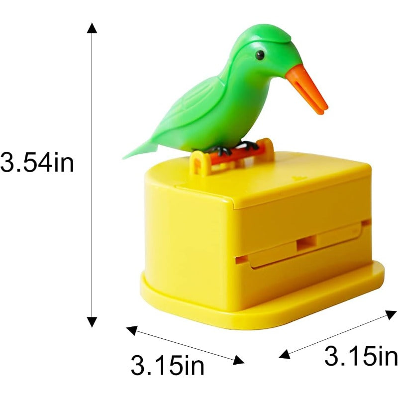 Automatischer Vogel Zahnstocher Spender Schüsselheber