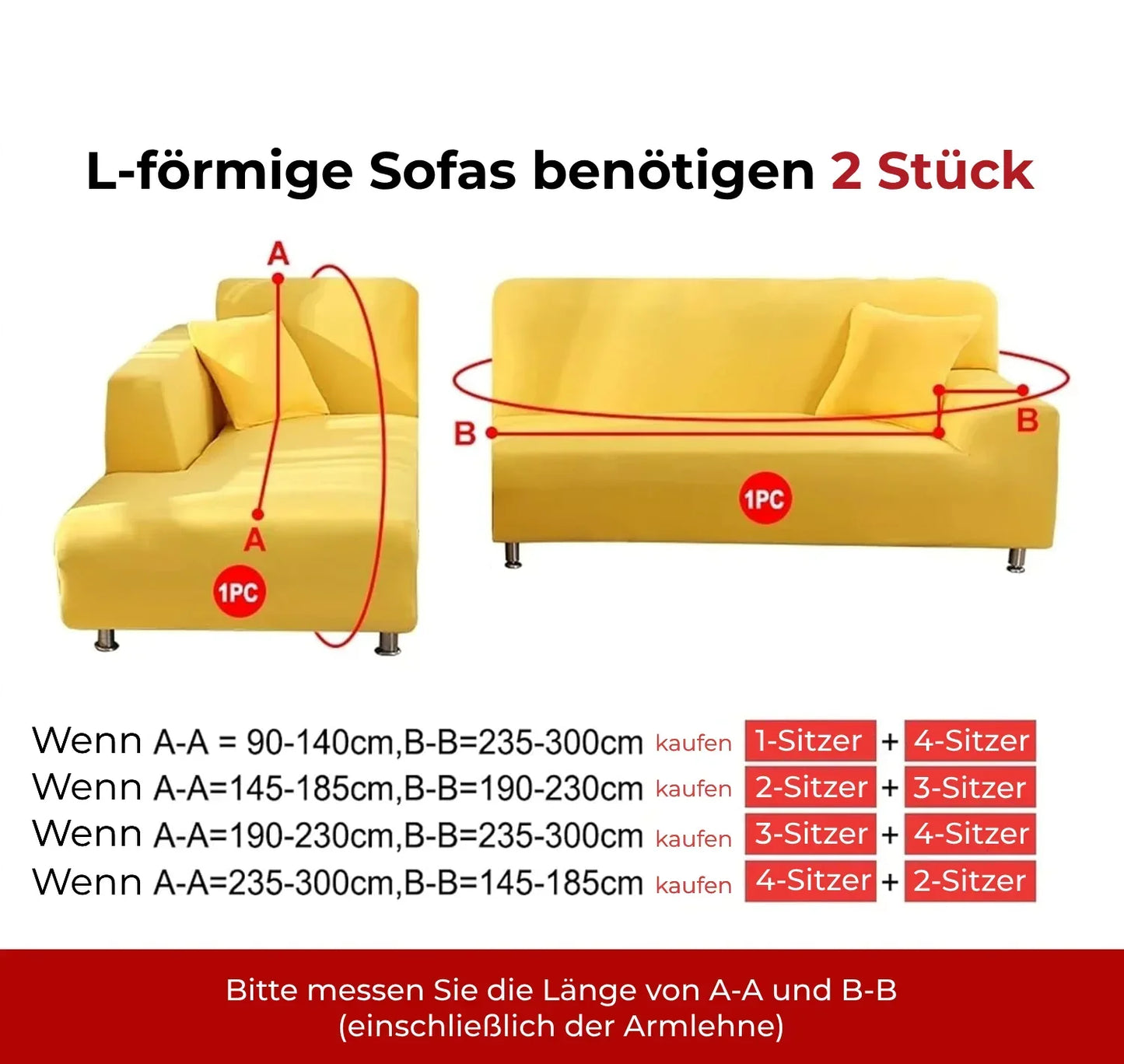SofaGuard™ | Elastischer Samtsofabezug, der Ihnen Geld spart