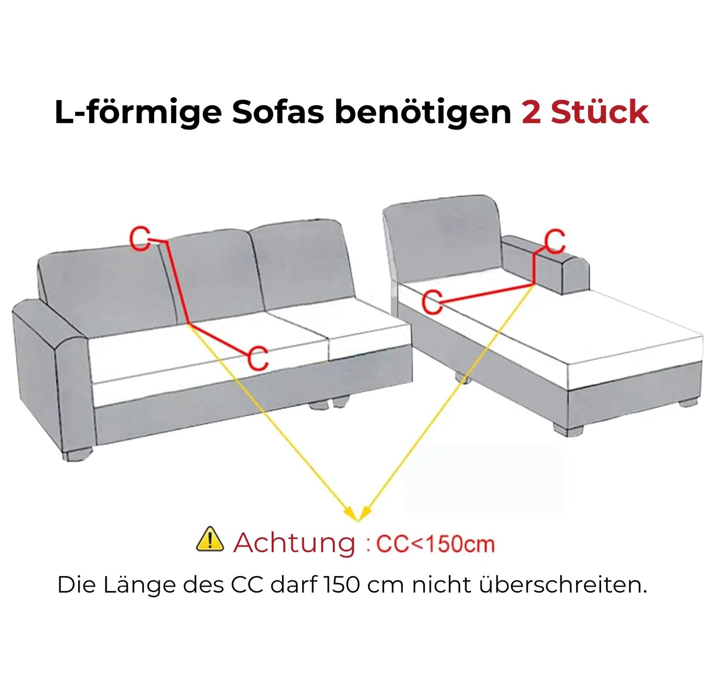 SofaGuard™ | Elastischer Samtsofabezug, der Ihnen Geld spart
