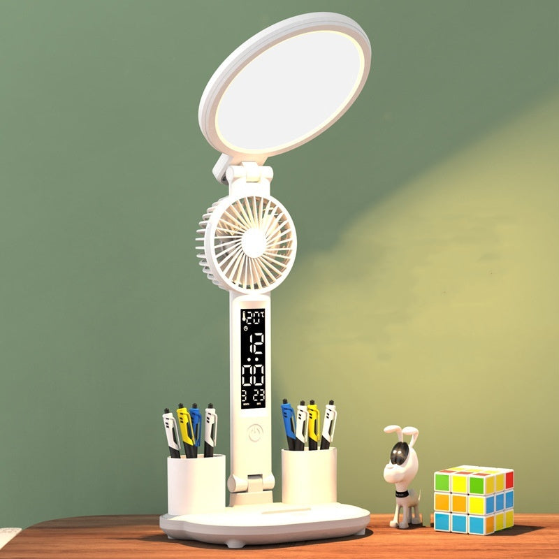 LED-Tischlampe mit Uhr und USB. | Karnz