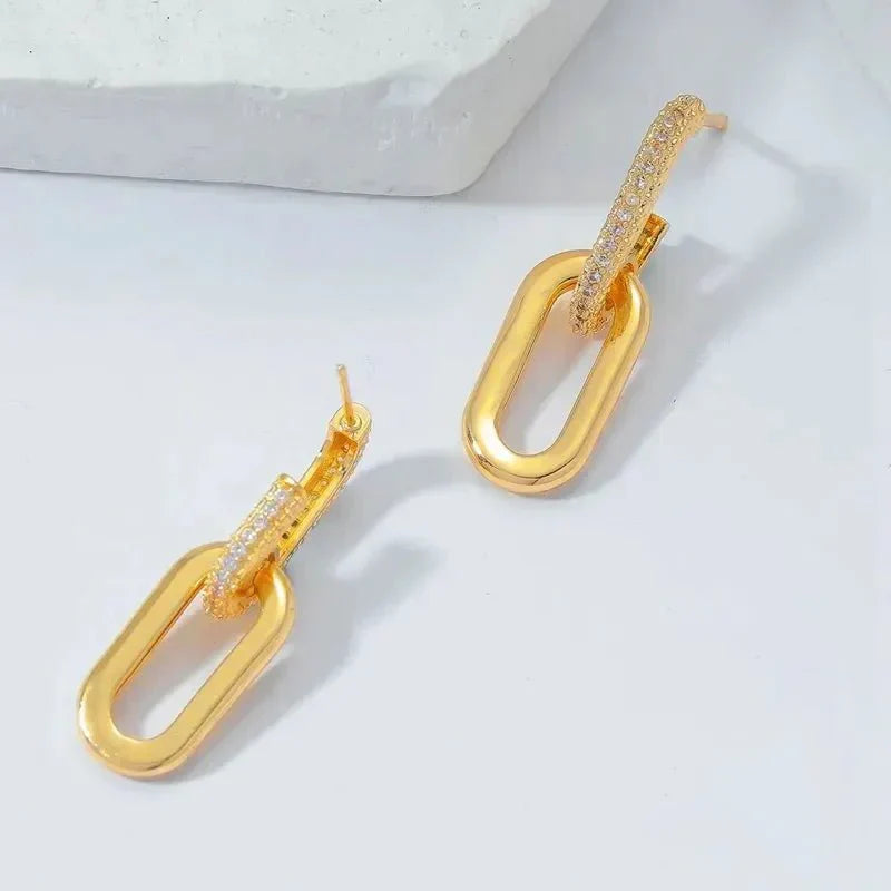 Karnz | Zierliche Loop Deluxe Ohrringe