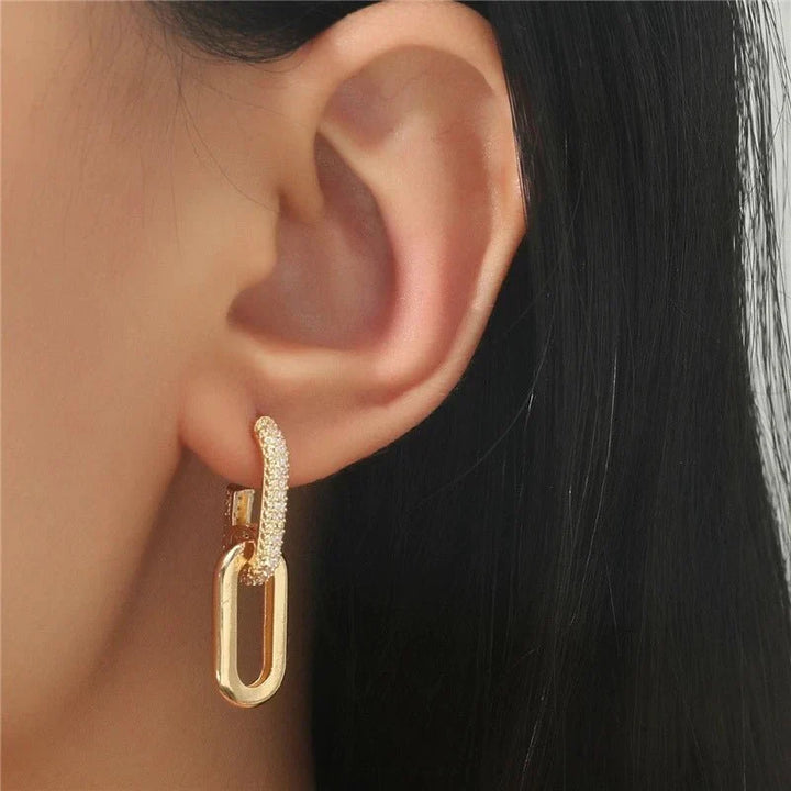Karnz | Zierliche Loop Deluxe Ohrringe
