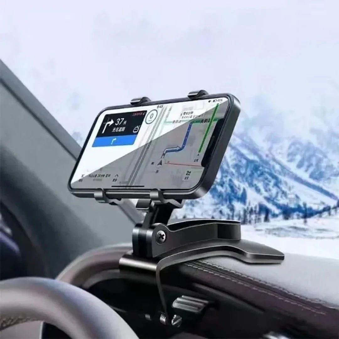Universeller drehbarer Handyhalter für das Auto – Sichere und freihändige Navigation | Karnz