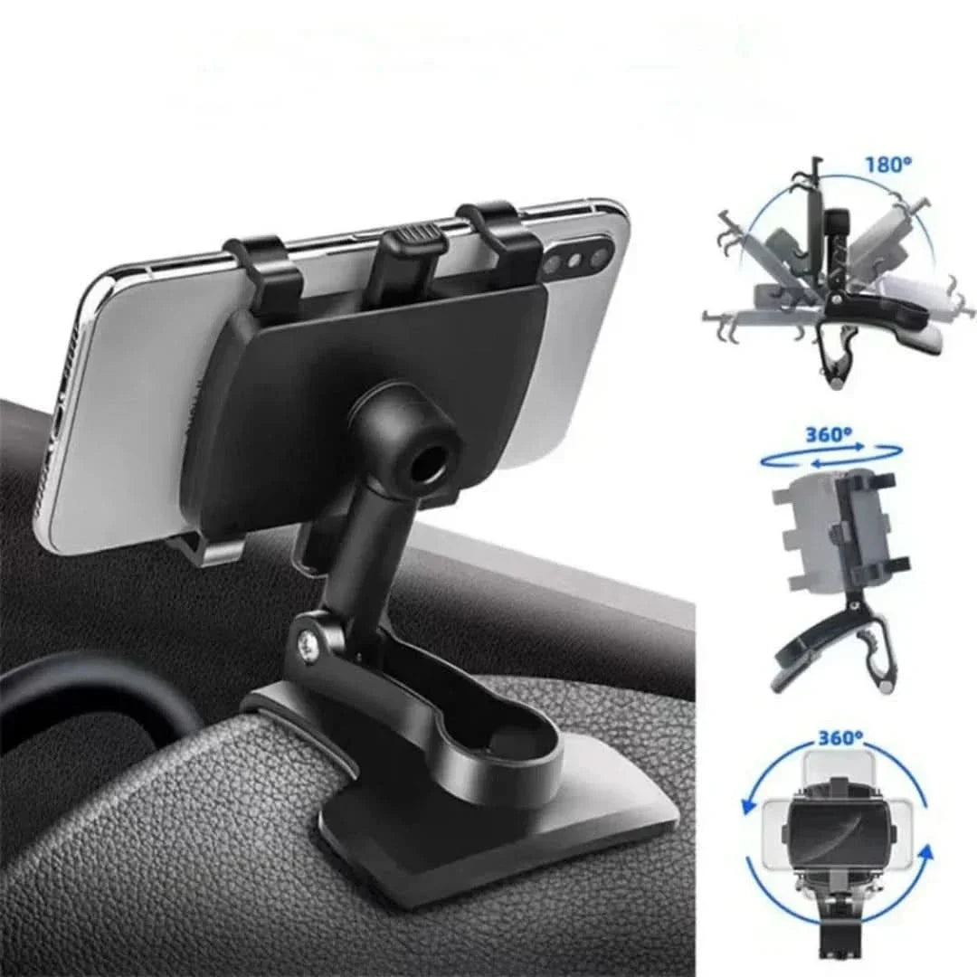 Universeller drehbarer Handyhalter für das Auto – Sichere und freihändige Navigation | Karnz
