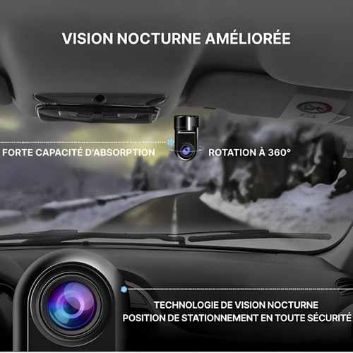RoadGuard Smart Dashcam – Mit Parküberwachung, ADAS und GPS-Tracking | Karnz