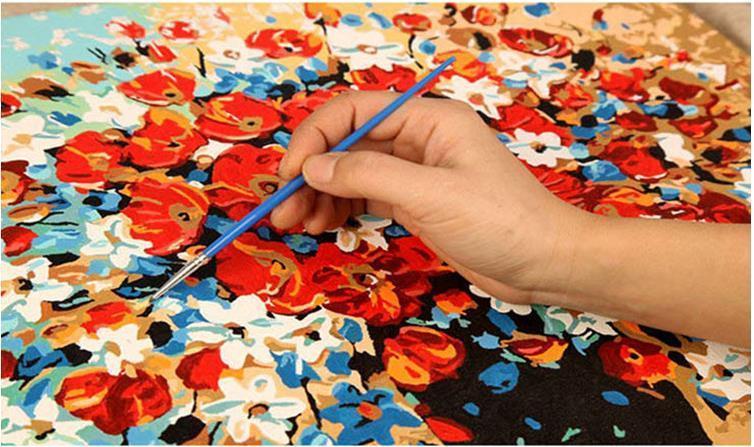 Field of Daisies - Van-Go Malen nach Zahlen Kit | Karnz